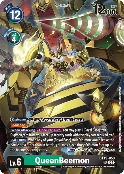 QueenBeemon 「BT19-053」「EN」