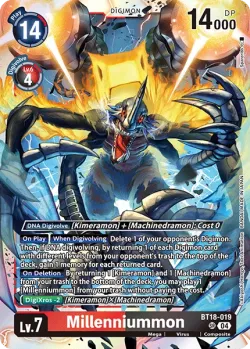 Millenniummon — Special Booster Ver.2.0 Lucky Pack #BT18-019 · Digimon