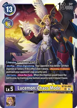 Lucemon: Chaos Mode 「BT18-082」「EN」