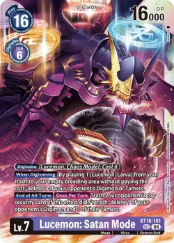 Lucemon: Satan Mode 「BT18-101」「EN」
