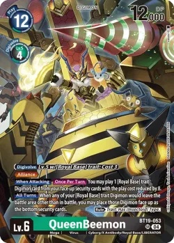 QueenBeemon — Special Booster Ver.2.0 Lucky Pack #BT19-053 · Digimon