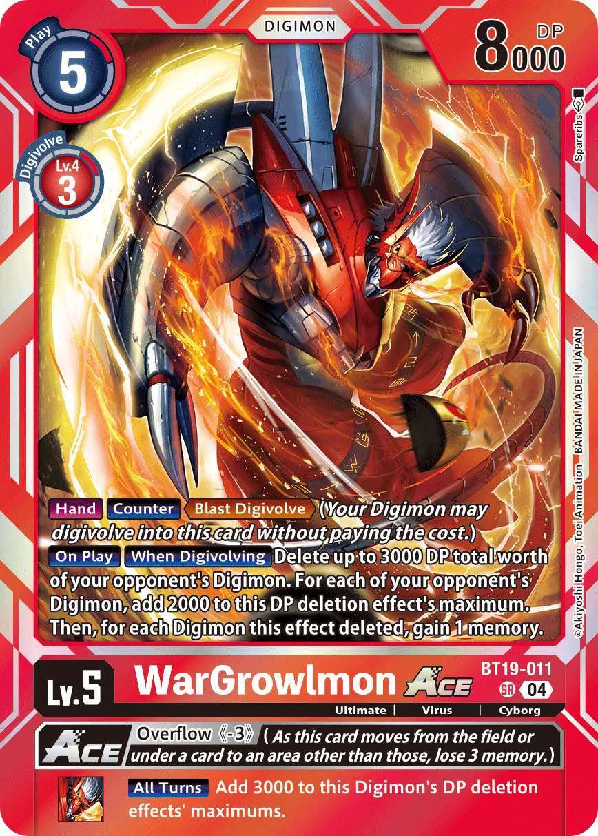 WarGrowlmon 「BT19-011」「EN」