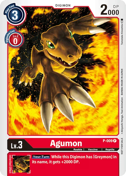 Agumon 「P-009」「EN」