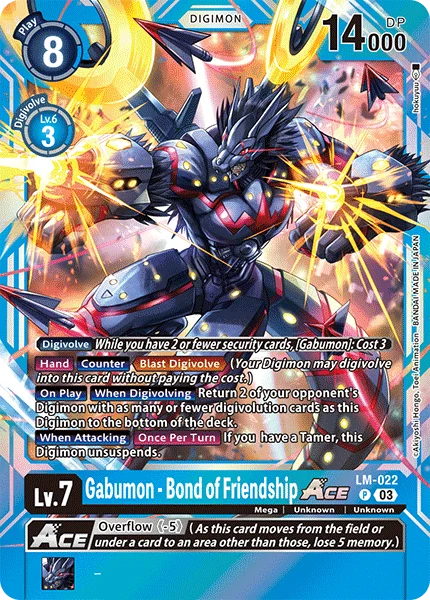 Gabumon - Bond of Friendship 「LM-022」「EN」