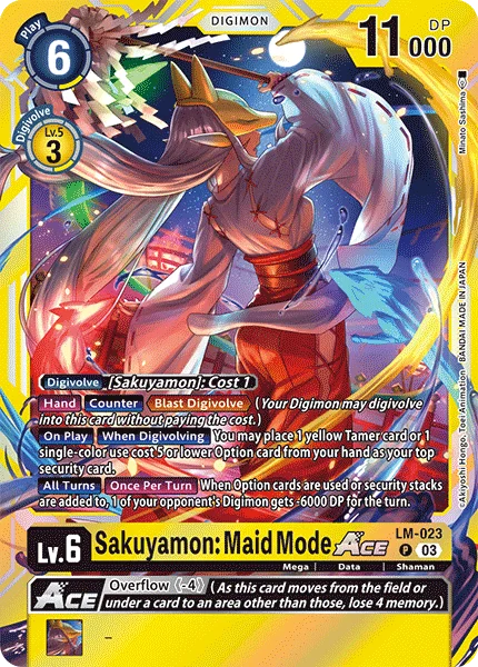 Sakuyamon: Maid Mode 「LM-023」「EN」