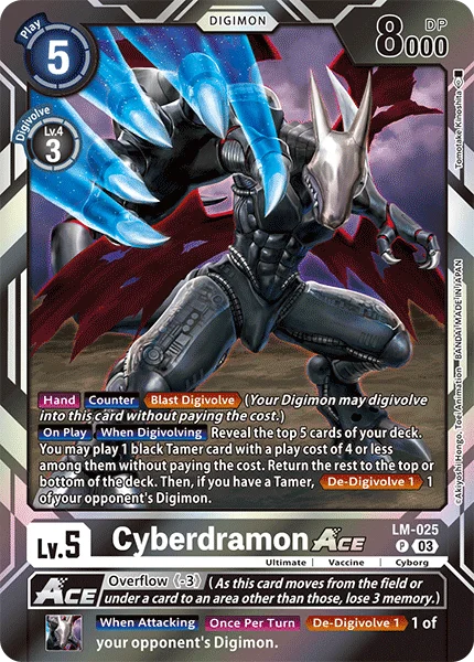 Cyberdramon 「LM-025」「EN」