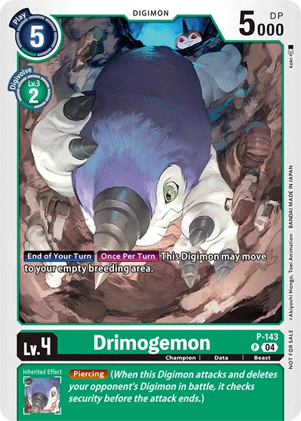 Drimogemon 「P-143」「EN」
