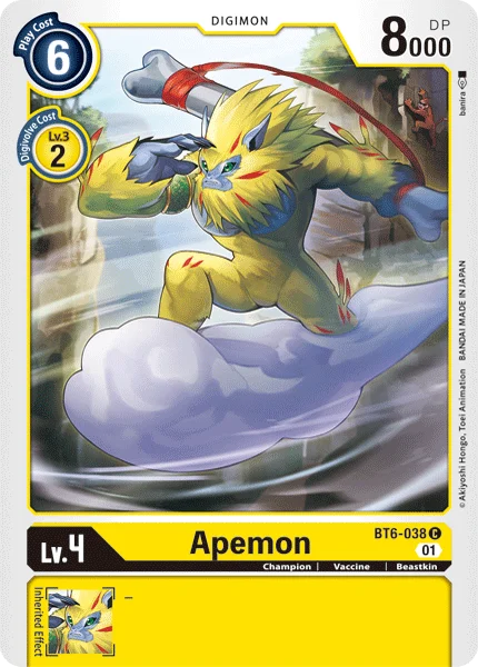 Apemon 「BT6-038」「EN」