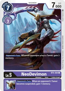 NeoDevimon 「BT4-084」「EN」