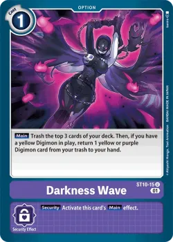 Darkness Wave 「ST10-15」「EN」