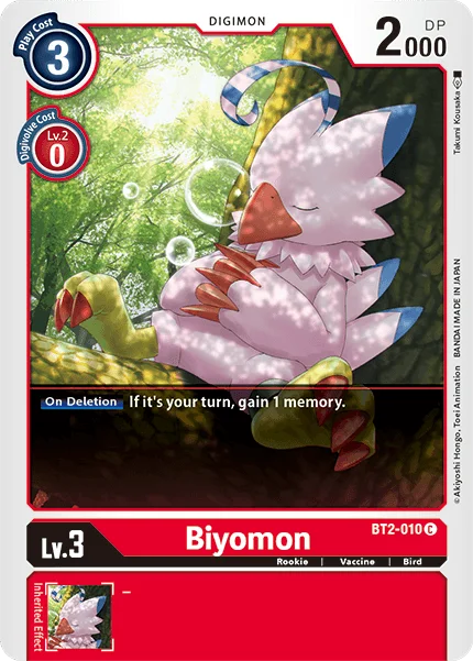 Biyomon 「BT2-010」「EN」