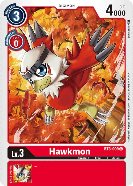 Hawkmon 「BT3-009」「EN」