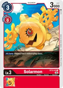 Solarmon — Event Pack 4 #ST12-03 · Digimon
