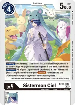 Sistermon Ciel 「ST12-13」「EN」