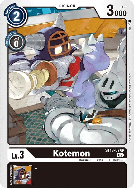 Kotemon 「ST13-07」「EN」