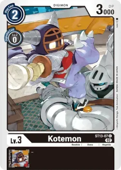 Kotemon 「ST13-07」「EN」