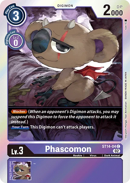 Phascomon 「ST14-04」「EN」