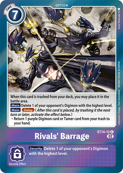 Rivals' Barrage 「ST14-12」「EN」