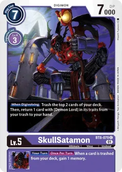 SkullSatamon 「BT8-079」「EN」