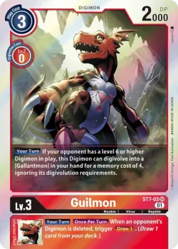 Guilmon — Store Championships 2022 #ST7-03 · Digimon