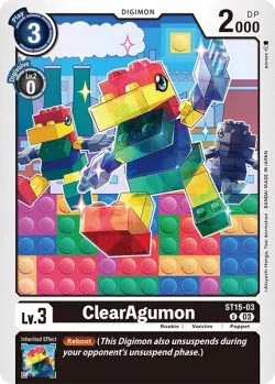 ClearAgumon 「ST15-03」「EN」