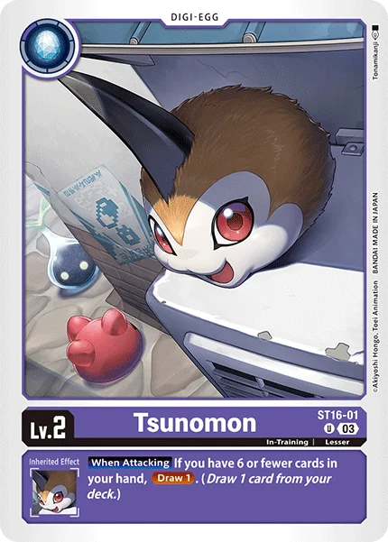 Tsunomon 「ST16-01」「EN」