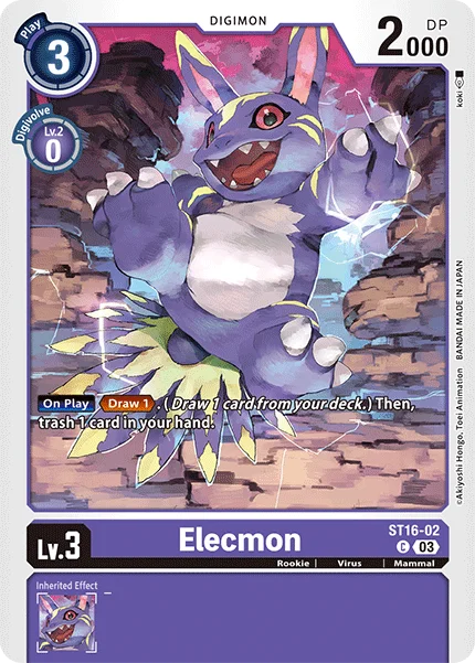 Elecmon 「ST16-02」「EN」
