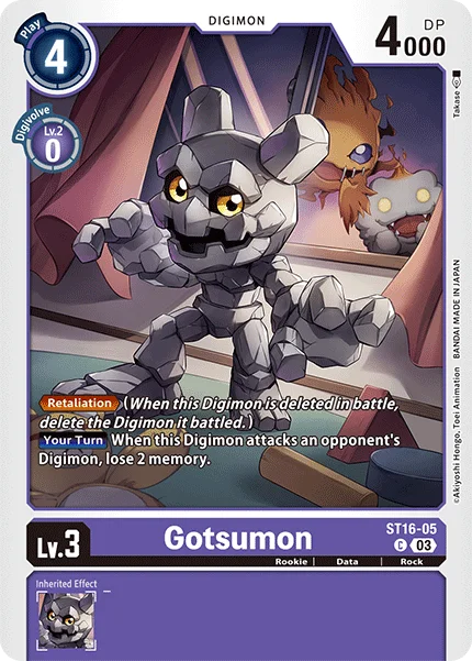 Gotsumon 「ST16-05」「EN」