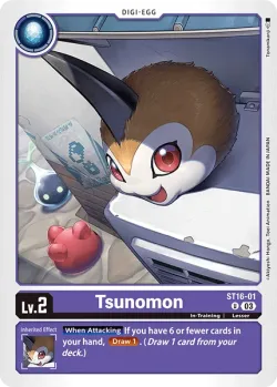 Tsunomon 「ST16-01」「EN」