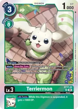 Terriermon 「ST17-02」「EN」