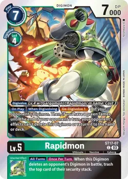 Rapidmon 「ST17-07」「EN」