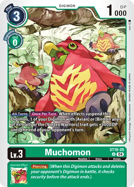 Muchomon 「ST18-05」「EN」
