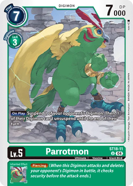 Parrotmon 「ST18-11」「EN」