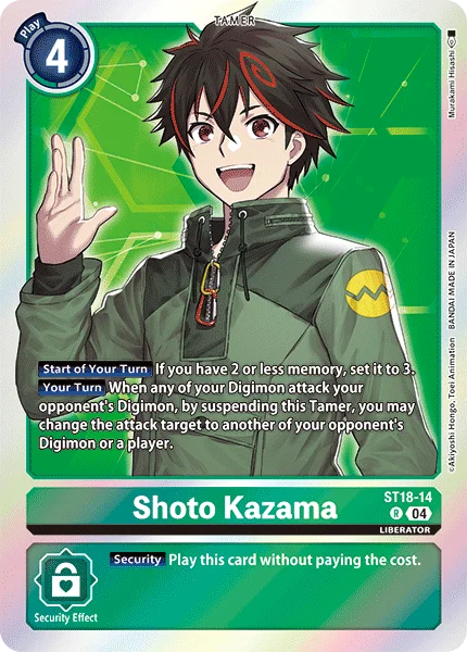Shoto Kazama 「ST18-14」「EN」