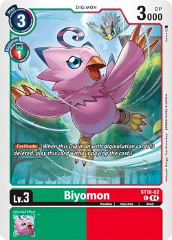 Biyomon 「ST18-02」「EN」