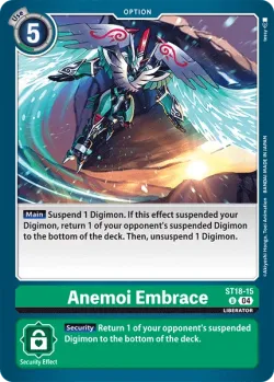 Anemoi Embrace 「ST18-15」「EN」
