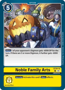Noble Family Arts 「ST19-15」「EN」