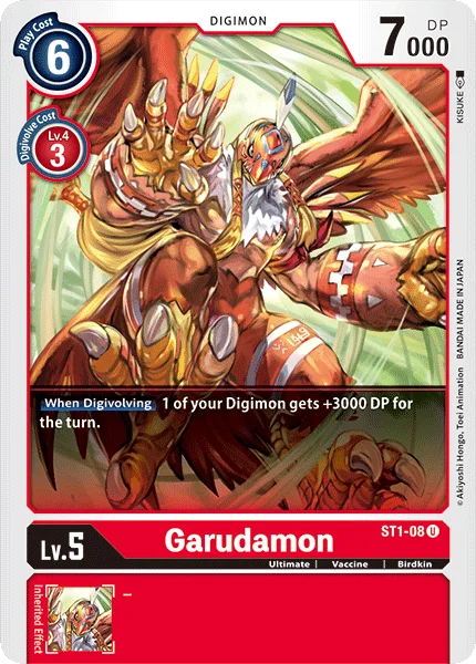 Garudamon 「ST1-08」「EN」