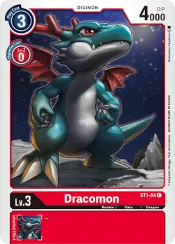 Dracomon 「ST1-04」「EN」