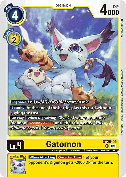 Gatomon 「ST20-05」「EN」