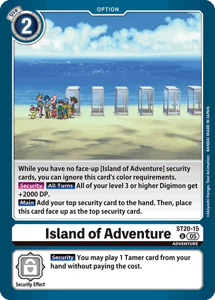 Island of Adventure 「ST20-15」「EN」