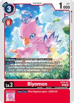 Biyomon 「ST20-02」「EN」