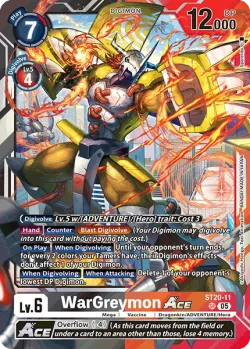 WarGreymon 「ST20-11」「EN」