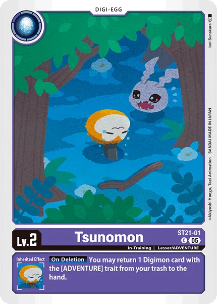 Tsunomon 「ST21-01」「EN」