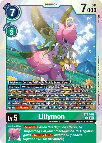 Lillymon 「ST21-09」「EN」
