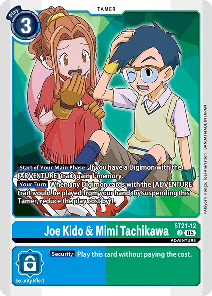 Joe Kido & Mimi Tachikawa 「ST21-12」「EN」