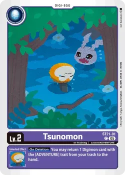 Tsunomon 「ST21-01」「EN」