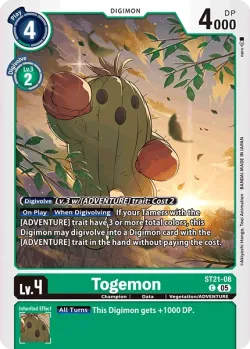 Togemon 「ST21-08」「EN」