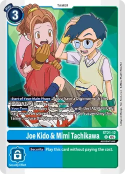 Joe Kido & Mimi Tachikawa 「ST21-12」「EN」