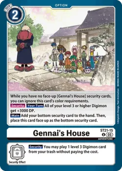 Gennai's House 「ST21-15」「EN」